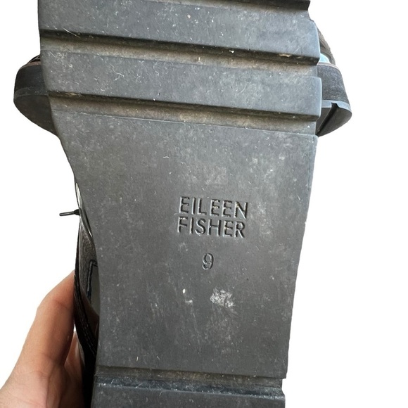 Eileen Fisher - Eddy Patent Leather Platform Oxford Sz 9 - Picture 11 of 11